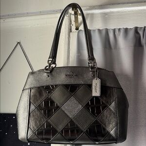 COACH Brook patchwork handbag